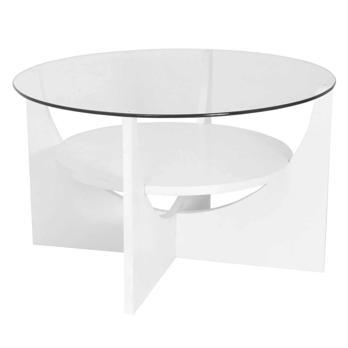 U - Shaped Contemporary Coffee Table - Furniture Home Direct