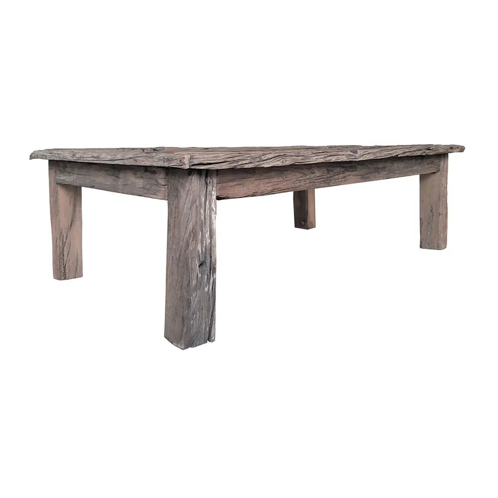 Rustic Coffee Table - Wood - Furniture Home Direct