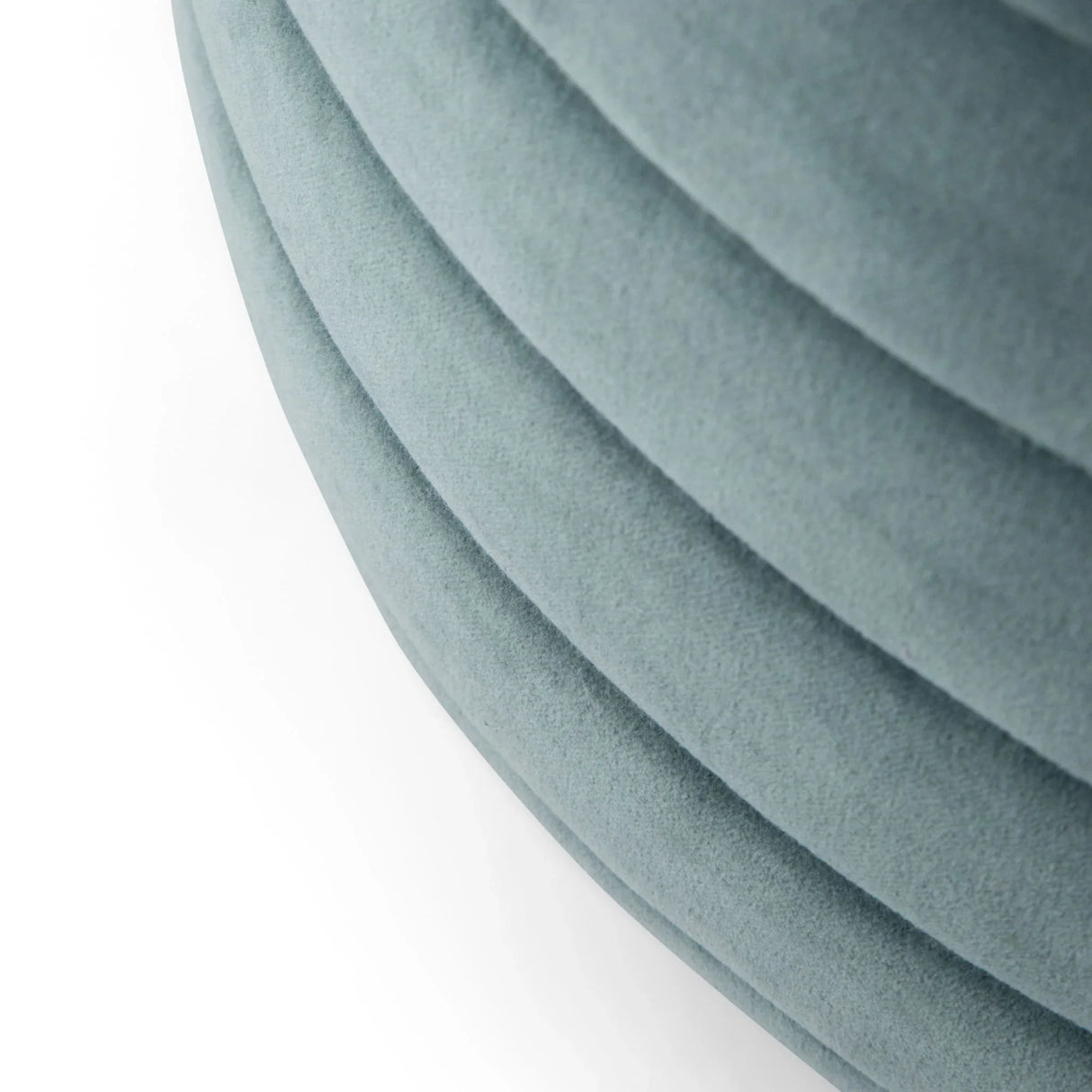 Vivienne - Upholstered Round Pouf - Furniture Home Direct
