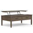 Ela - Lift Top Coffee Table - Smoky Brown - Furniture Home Direct