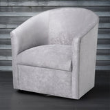 Eden - Swivel Chair With Microfiber Upholstery And Hardwood Frame - Furniture Home Direct