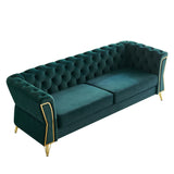 Modern Tufted Velvet Sofa For Living Room - Furniture Home Direct