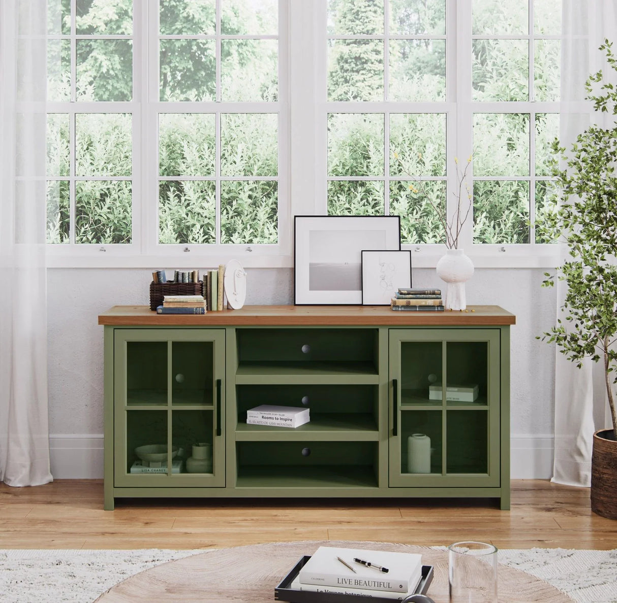 Vineyard - TV Stand Console For TV - Furniture Home Direct