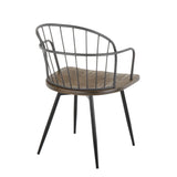 Riley - Farmhouse Arm Chair (Set of 2) - Furniture Home Direct