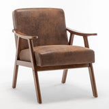 Accent Chair, Classic Mid Century Modern For Extra Seating - Furniture Home Direct