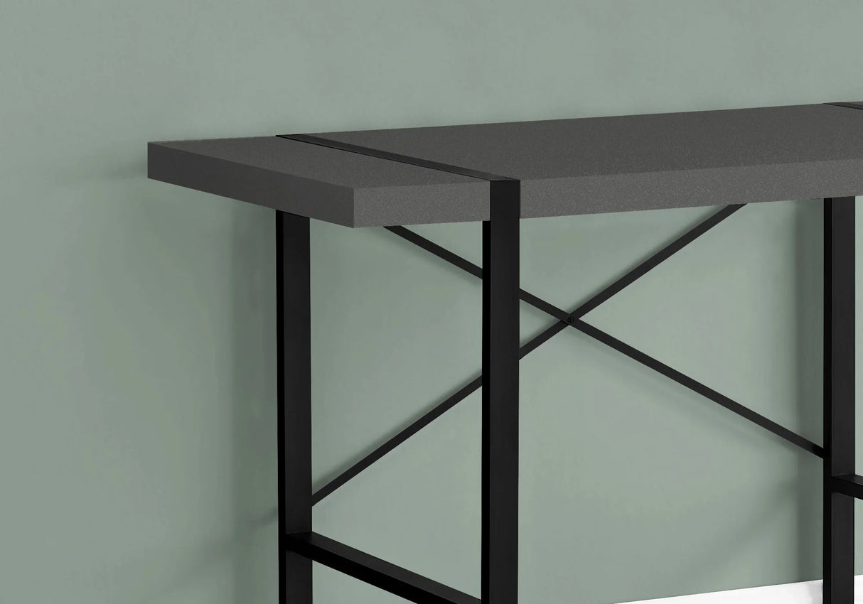 Computer Desk For Home Office, Laptop, Modern Convenient Design - Gray - Furniture Home Direct