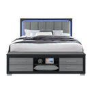 Emilia - Bed With Storage And LED Lighting - Furniture Home Direct
