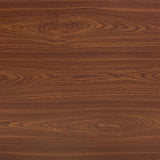 Dining Table Industrial Wood Grain Rectangular Walnut - Furniture Home Direct