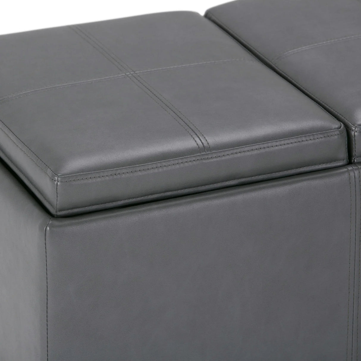 Avalon - Upholstered Storage Ottoman - Furniture Home Direct