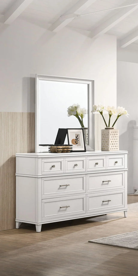 6 Drawer Dresser, Ample Storage - Furniture Home Direct
