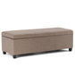 Avalon - Multifunctional Storage Ottoman Bench - Furniture Home Direct