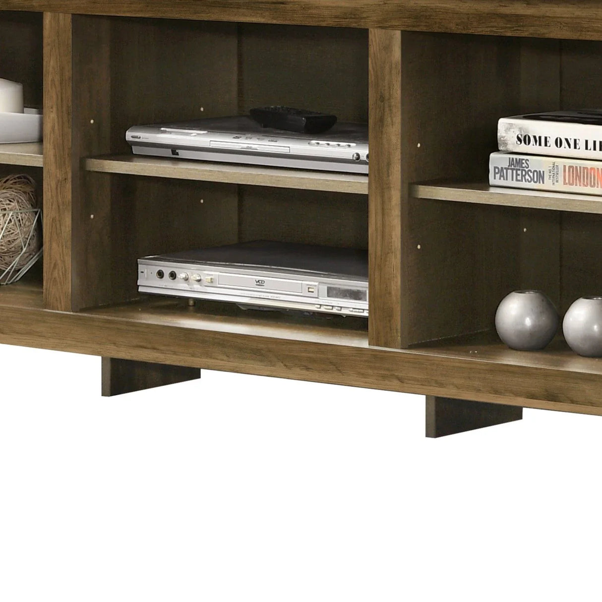 Benito - TV Stand With Open Shelves And Cable Management - Furniture Home Direct