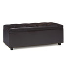Hamilton - Upholstered Lift Top Rectangular Storage Ottoman - Furniture Home Direct