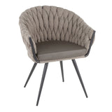 Matisse - Braided Contemporary Chair - Furniture Home Direct