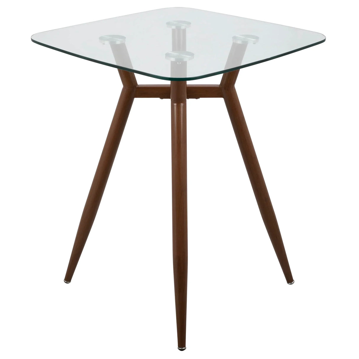 Clara - Mid Century Modern Square Table - Furniture Home Direct