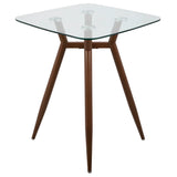 Clara - Mid Century Modern Square Table - Furniture Home Direct