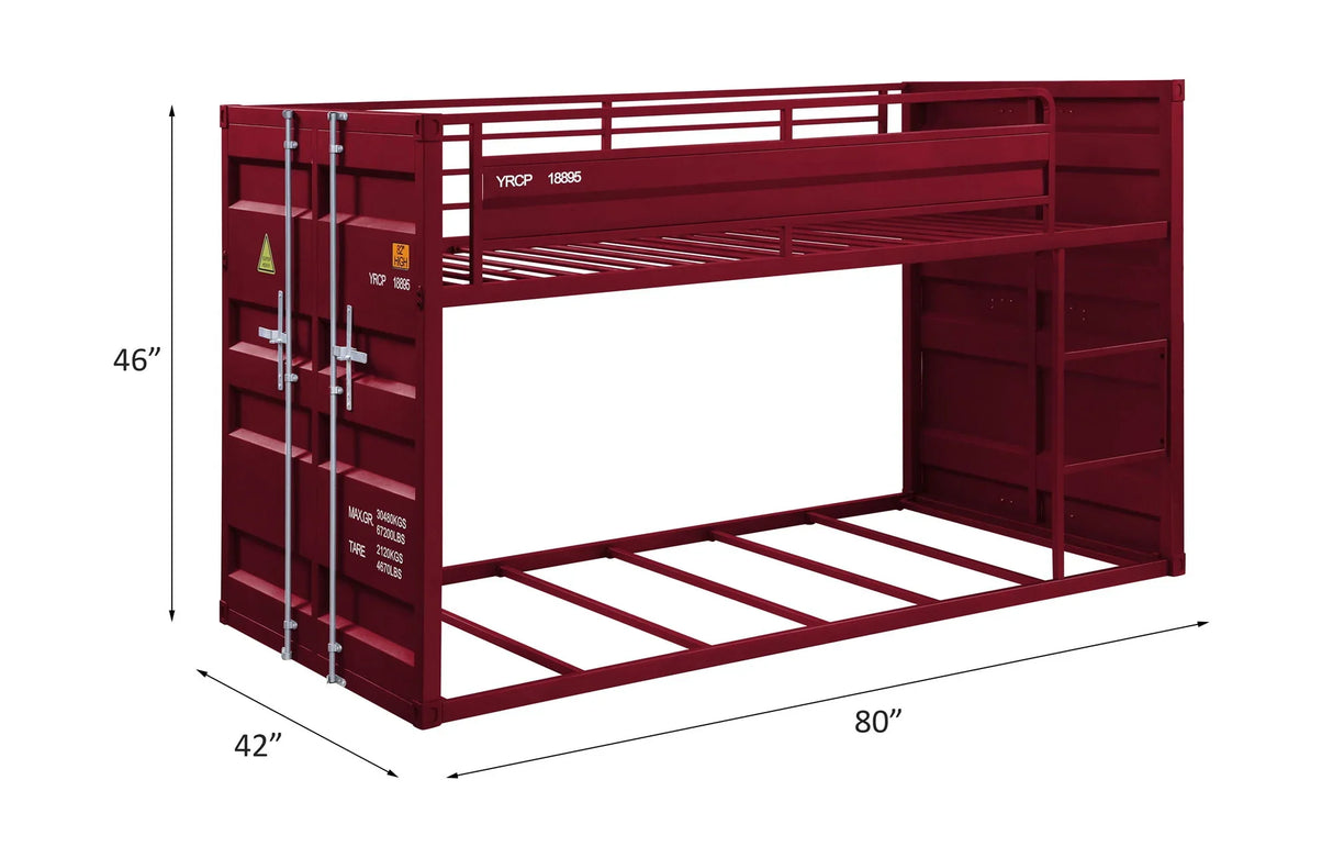 Cargo - Bunk Bed, Sturdy Construction - Furniture Home Direct