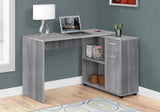 Computer Desk, Home Office, Corner, Storage Drawers, L Shape, Contemporary & Modern - Furniture Home Direct