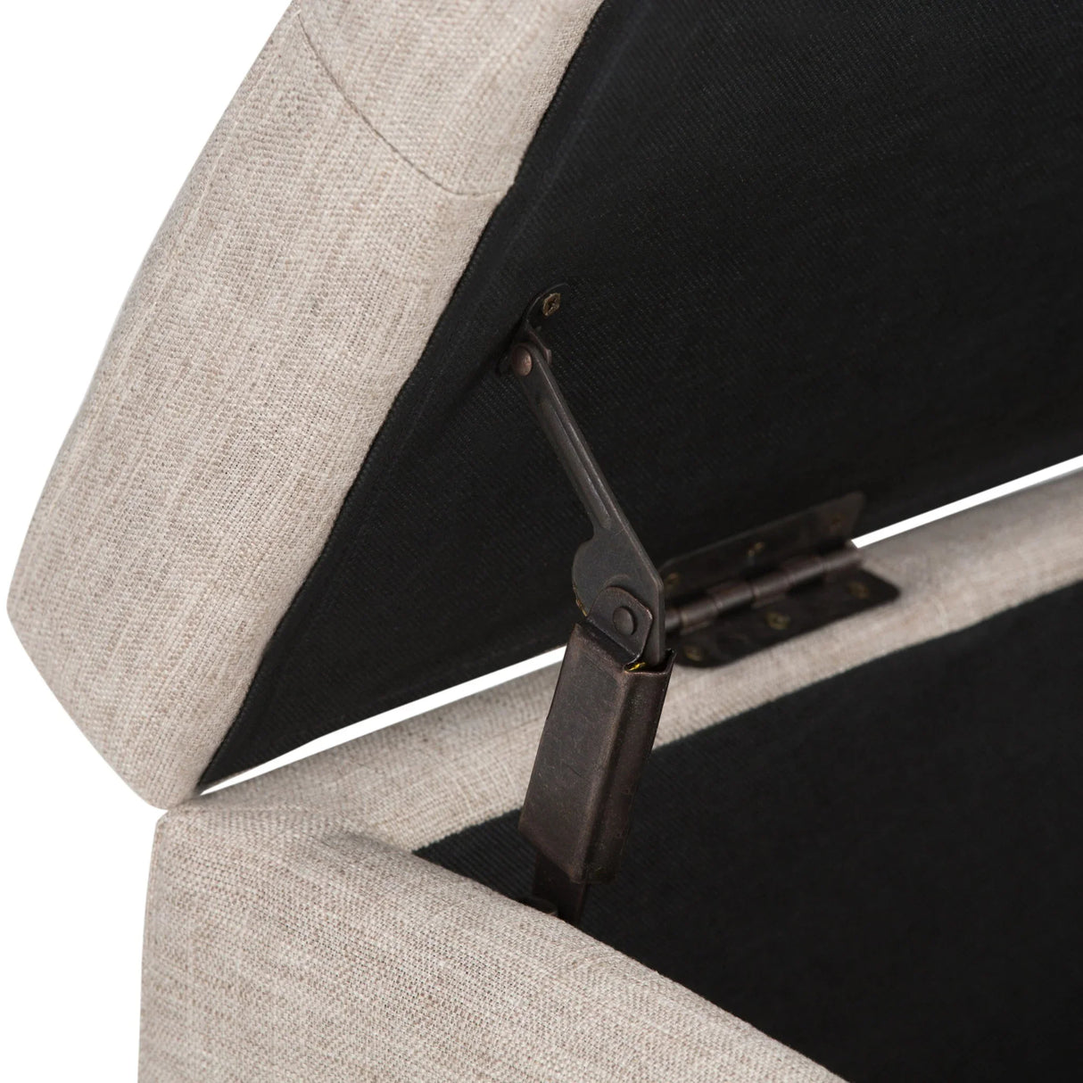 Castleford - Contemporary Storage Ottoman - Furniture Home Direct