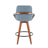 Cosmo - Mid Century Counter Stool - Furniture Home Direct