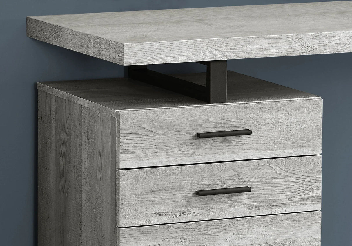 Computer Desk For Home Office, Left, Right Set - Up, Ample Storage Drawers - Furniture Home Direct