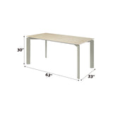 Ingram - Ceramic Top Dining Table - Light Gray - Furniture Home Direct