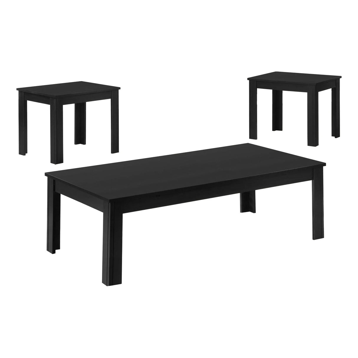 Table Set, Coffee, End, Side, Accent For Living Room Transitional (Set of 3) - Furniture Home Direct