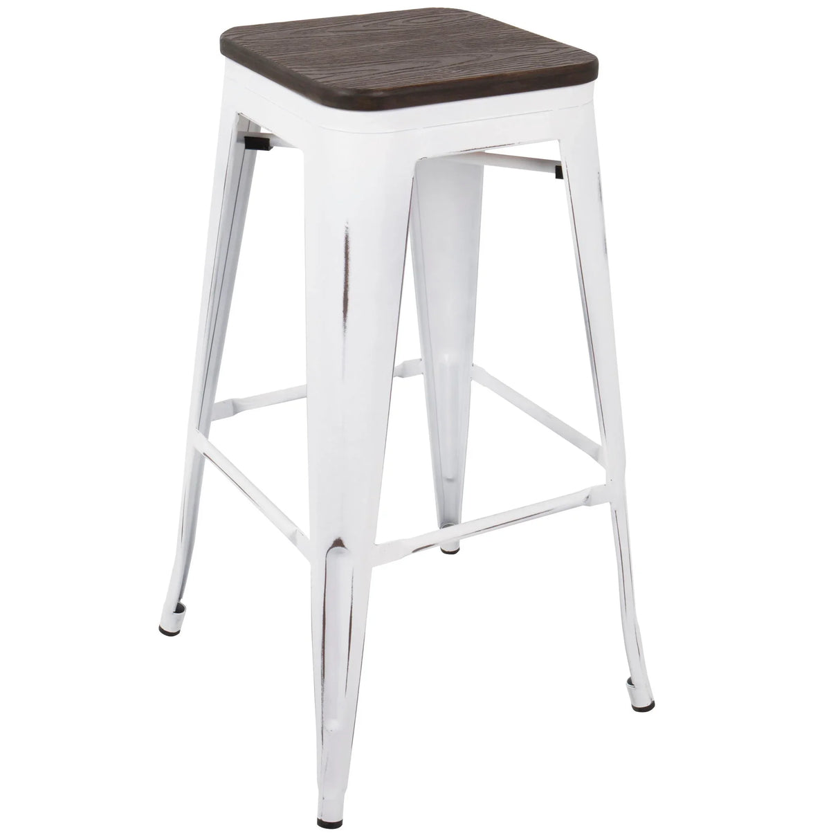 Oregon - Contemporary Barstool (Set of 2) - Furniture Home Direct