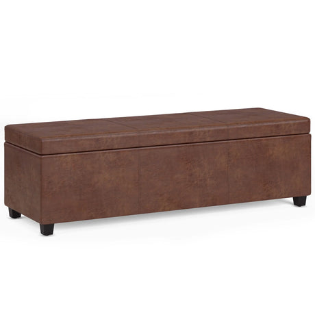Avalon - Multifunctional Storage Ottoman Bench - Furniture Home Direct