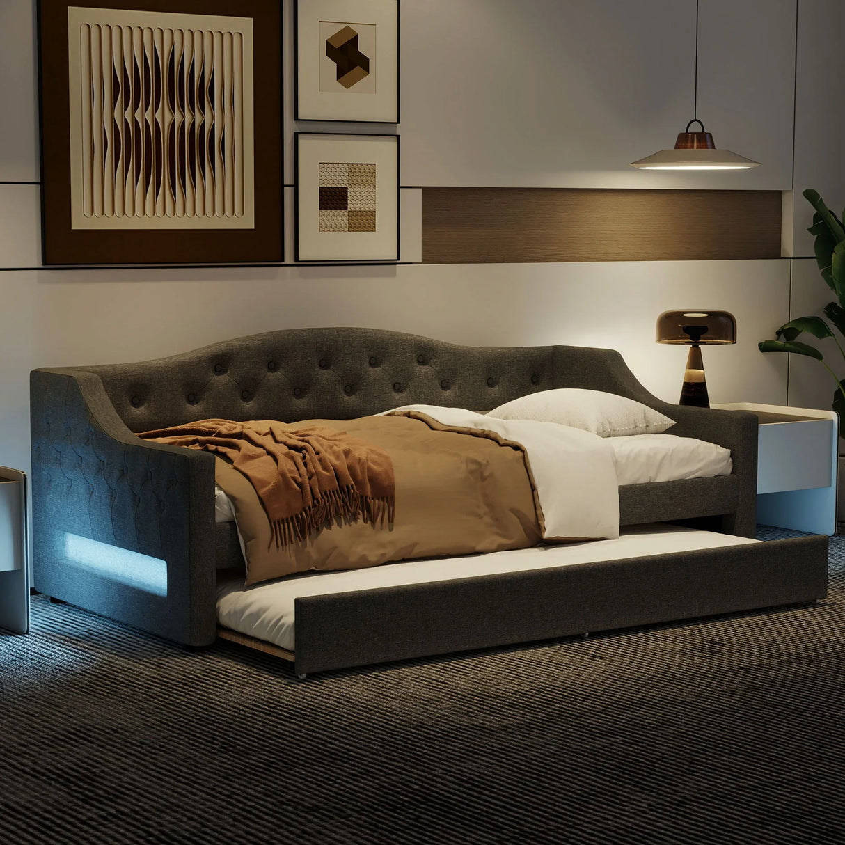 Daybed With LED Belt - Furniture Home Direct