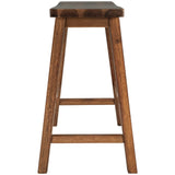 Kitchen Island Set With Stools 45 Inch Top Walnut Off White - Furniture Home Direct
