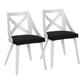 Charlotte - Farmhouse Side Chair (Set of 2) - Furniture Home Direct