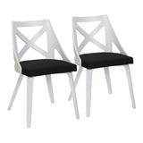 Charlotte - Farmhouse Side Chair (Set of 2) - Furniture Home Direct