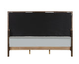 Bedroom Set Modern Wood Finish With Dark Tops White - Furniture Home Direct