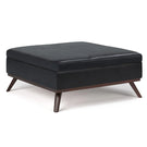 Owen - Multifunctional Square Coffee Table Storage Ottoman - Furniture Home Direct