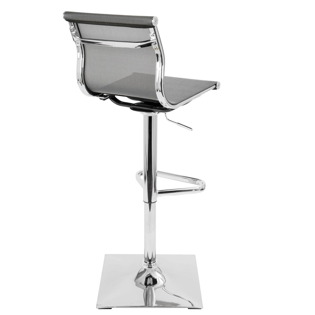 Mirage - Contemporary Adjustable Barstool With Swivel - Furniture Home Direct