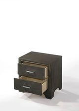 Carine II - Nightstand - Gray - Furniture Home Direct