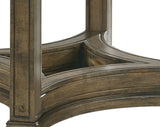 Parfield - 5 Pieces Round Dining Room Set - Light Brown / Oak - Furniture Home Direct