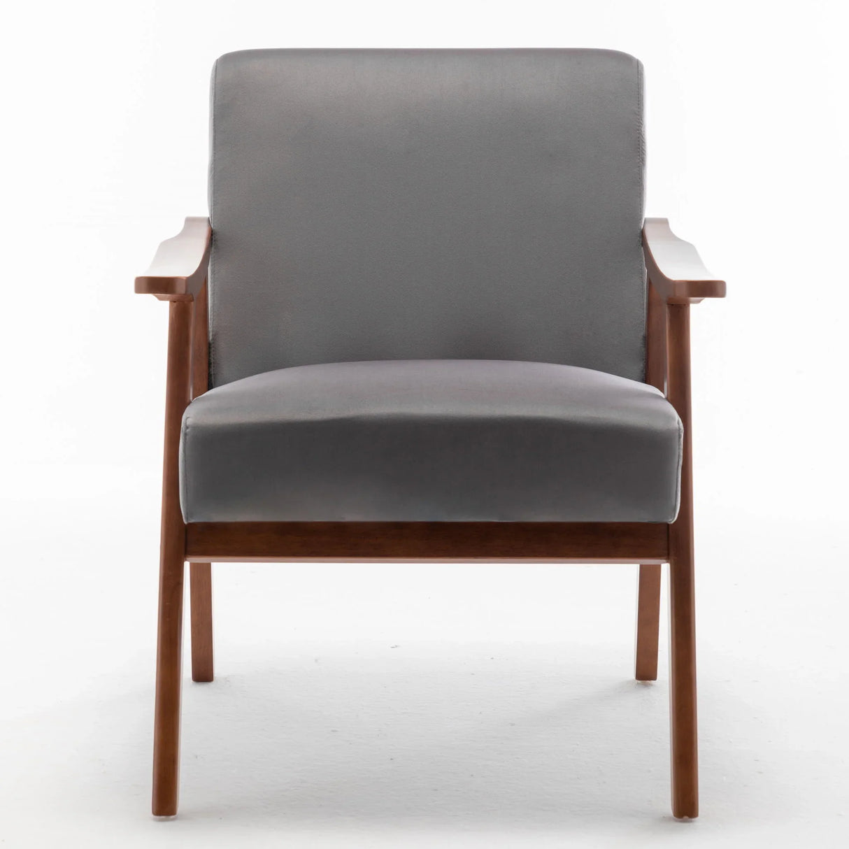 Accent Chair, Classic Mid Century Modern For Extra Seating - Furniture Home Direct