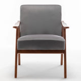 Accent Chair, Classic Mid Century Modern For Extra Seating - Furniture Home Direct