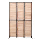 Rustic 3 Panel Room Dividers And Folding Privacy Screen - Furniture Home Direct