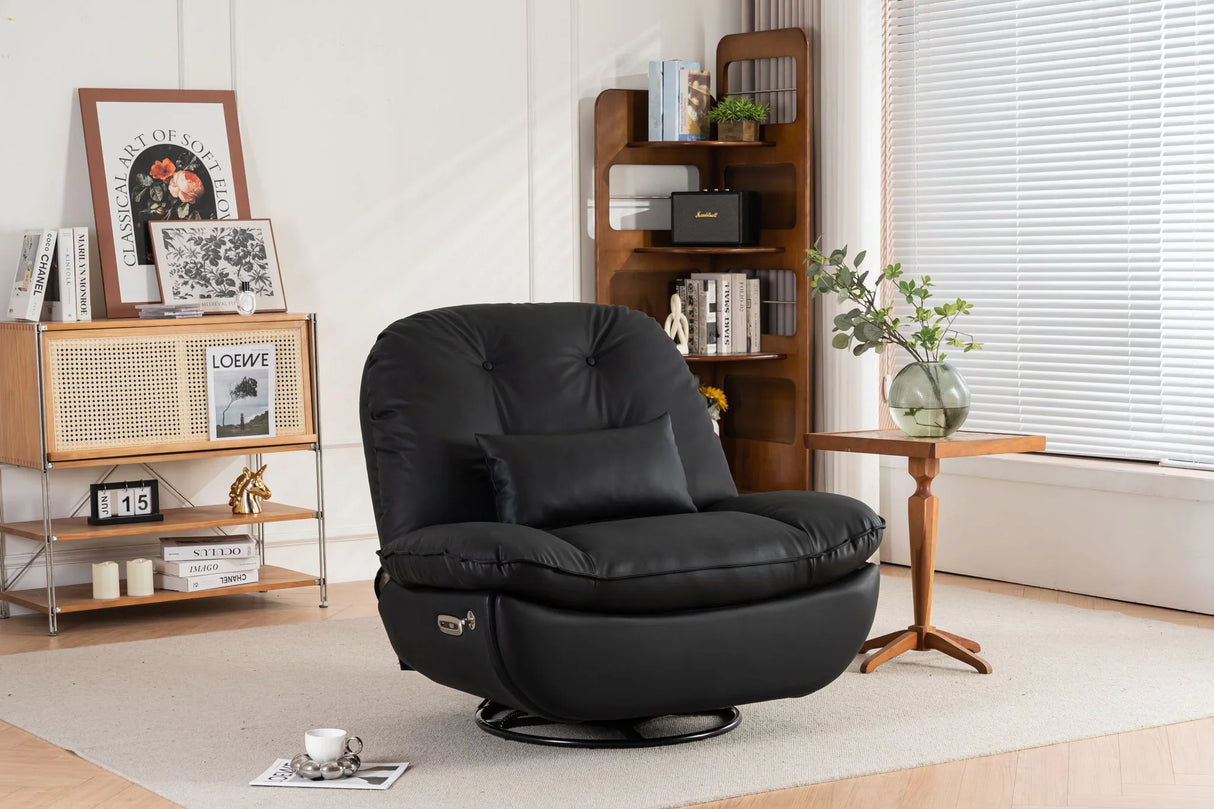Power Recliner Swivel Glider USB Charger With Bluetooth Music Player, Sleep, Working, Game And Leisure - Furniture Home Direct