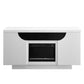 Alessia - Electric Fireplace With Multi Color LED And Flame Settings - Furniture Home Direct