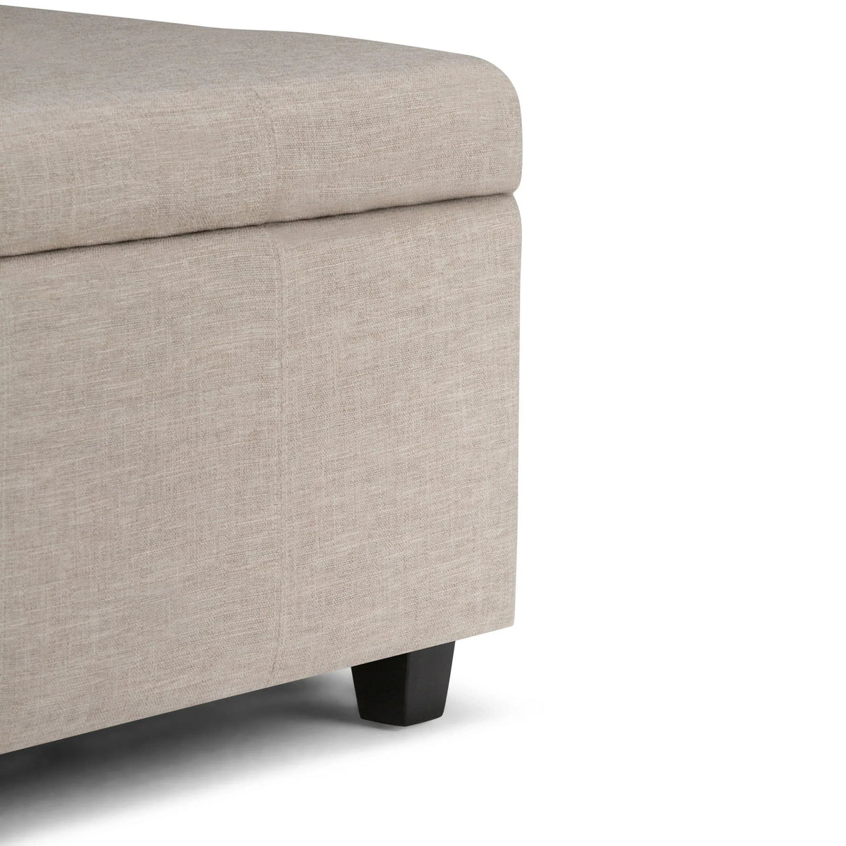 Castleford - Contemporary Storage Ottoman - Furniture Home Direct