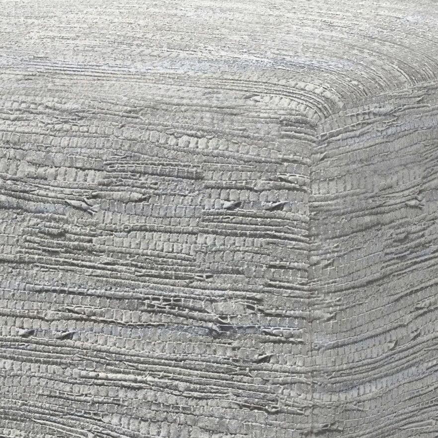 Fredrik - Handcrafted Square Pouf - Furniture Home Direct