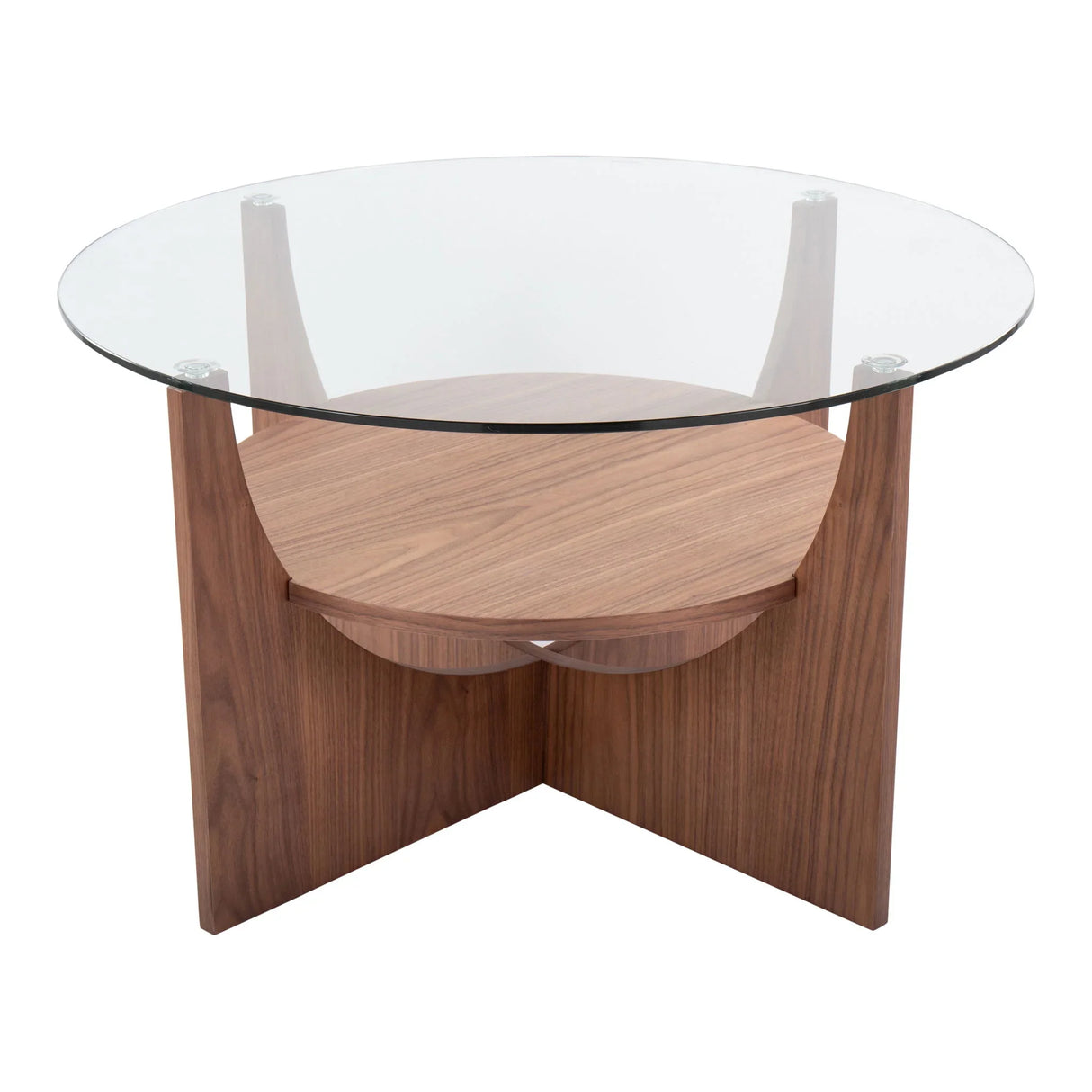 U - Shaped Contemporary Coffee Table - Furniture Home Direct