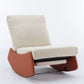 Modern Rocking Chair Recliner, Comfy Rocker Nursery Chair With Footrest, Accent Reading Chair, Upholstered Lounge Chair For Relaxing, Resting, Soft Padded Rocker For Indoor Living Room Bedroom - Furniture Home Direct