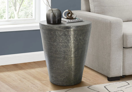 Drum Accent Side Table, Elegant Design - Furniture Home Direct