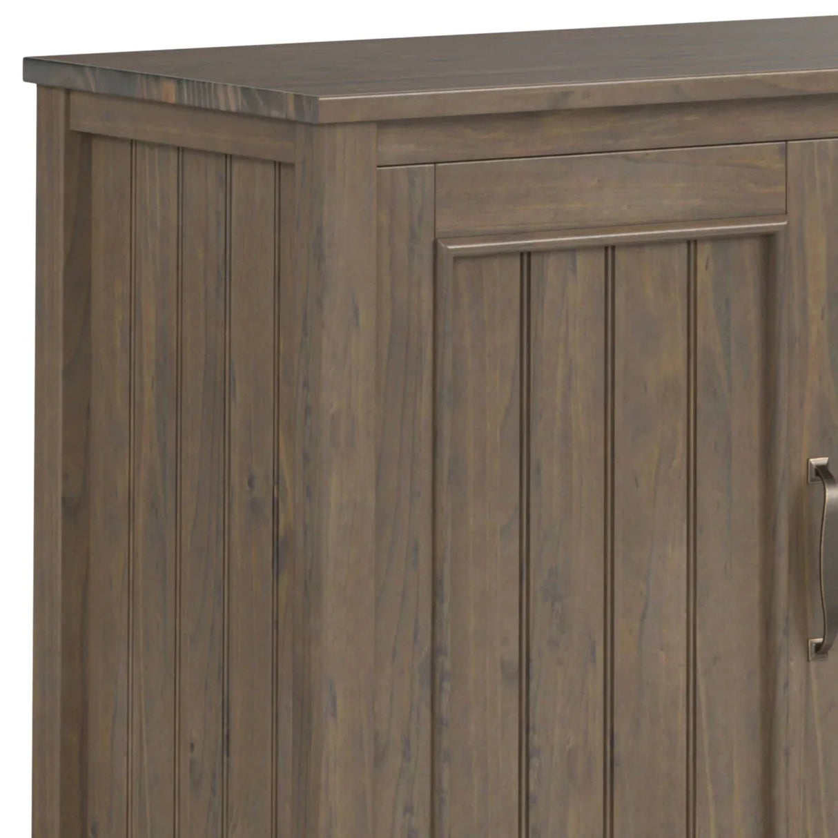 Lev - TV Media Stand - Smoky Brown - Furniture Home Direct