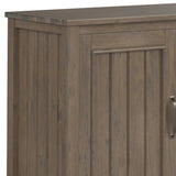 Lev - TV Media Stand - Smoky Brown - Furniture Home Direct